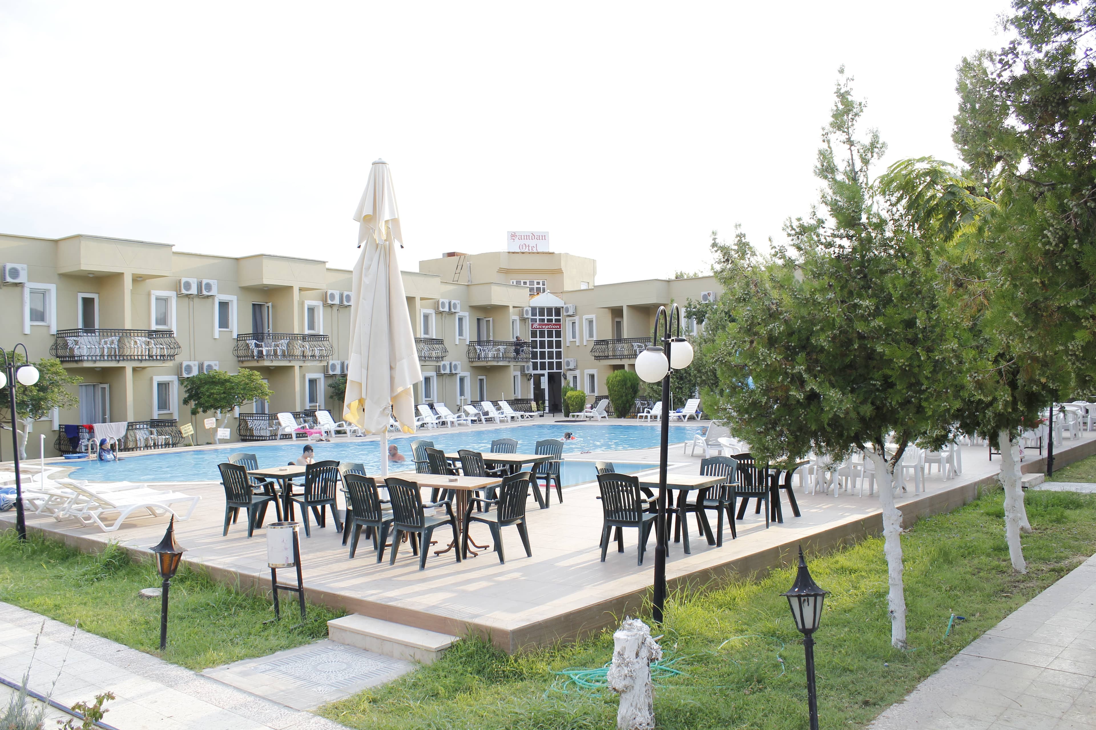 Şamdan Otel gündüz görünümü